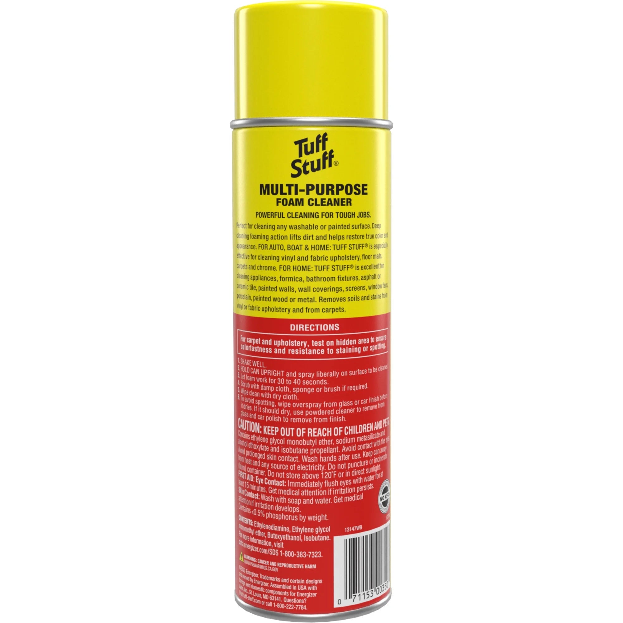 Revitalize Your Ride with Tuff Stuff Multi-Purpose Foam Cleaner - 22 OZ (2 Pack) for Ultimate Car Detailing