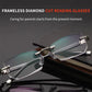 2-Pack HD Frameless anti Blue Light Reading Glasses – Diamond Cut Edge, Anti-Fatigue & UV Protection, Unisex Eyewear for Computer Gaming & Daily Use