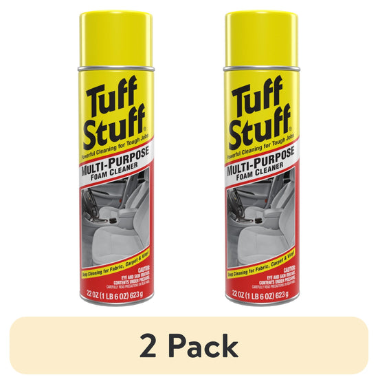 Revitalize Your Ride with Tuff Stuff Multi-Purpose Foam Cleaner - 22 OZ (2 Pack) for Ultimate Car Detailing