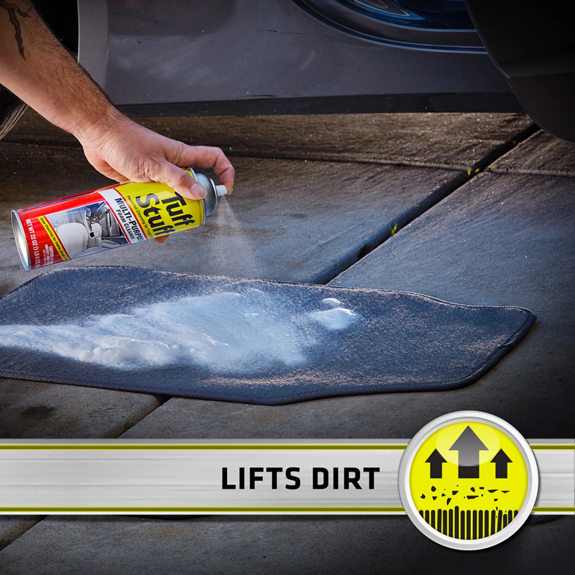 Revitalize Your Ride with Tuff Stuff Multi-Purpose Foam Cleaner - 22 OZ (2 Pack) for Ultimate Car Detailing