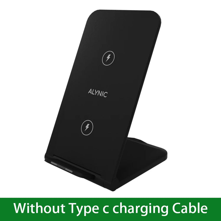 Wireless Charger Stand Pad for Iphone 17 16 15 14 13 12 Pro XR 8 X XS Max Samsung Xiaomi Induction Fast Charging Dock Station
