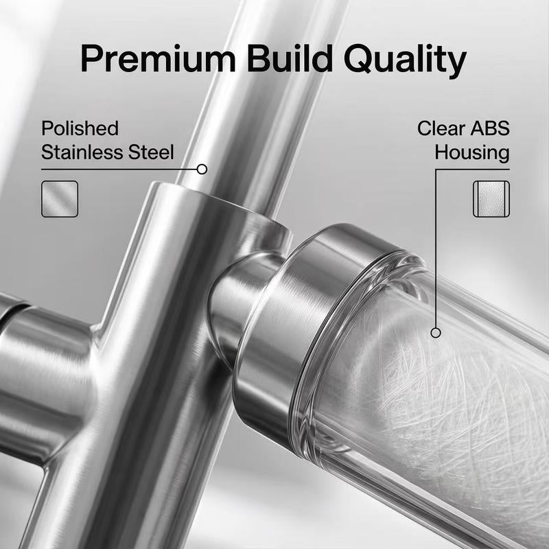 Rotatable Faucet Aerator Extension Cartridges 1440° 2-Mode Swivel for Bathroom Kitchen Chlorine Reduction Skin Face Eye Wash Connector Taps Thanksgiving Decor Black Friday Cyber Monday Christmas Gifts - Waterfaucet