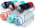 Maximize Your Space with the 2 Pack Stackable Water Bottle Storage Organizer