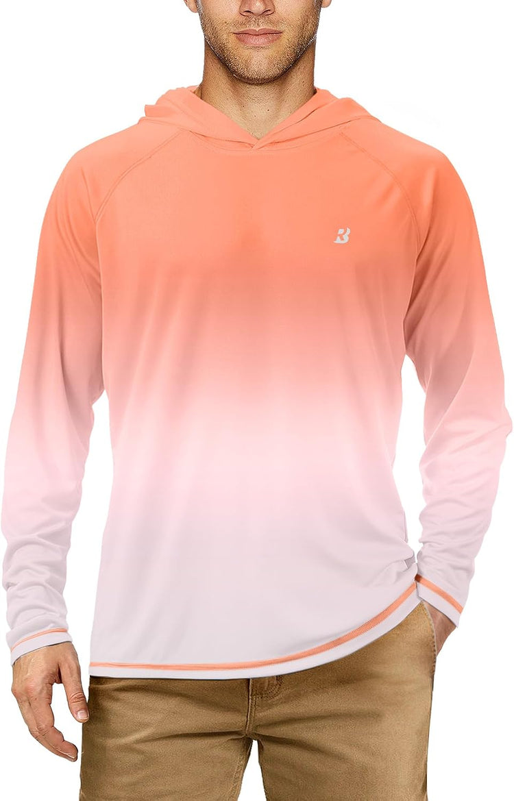 Ultimate UPF 50+ Fishing Hoodie for Men - Long Sleeve Sun Protection Shirt for All Outdoor Adventures