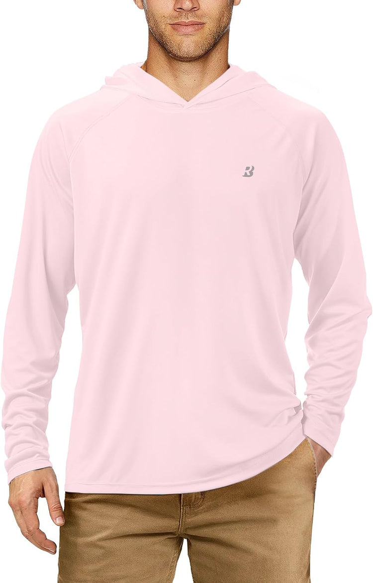 Ultimate UPF 50+ Fishing Hoodie for Men - Long Sleeve Sun Protection Shirt for All Outdoor Adventures