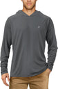 Ultimate UPF 50+ Fishing Hoodie for Men - Long Sleeve Sun Protection Shirt for All Outdoor Adventures