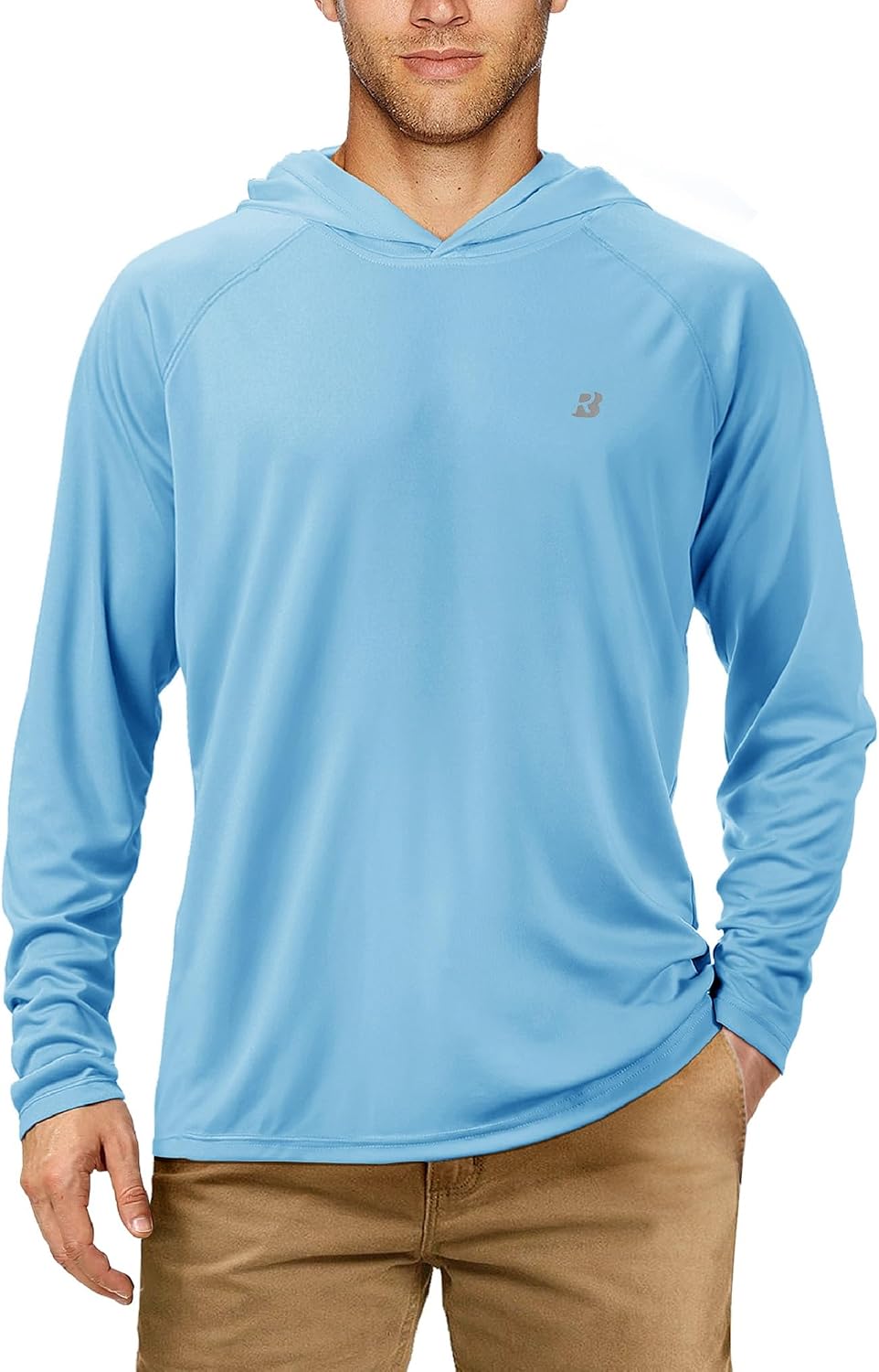 Ultimate UPF 50+ Fishing Hoodie for Men - Long Sleeve Sun Protection Shirt for All Outdoor Adventures