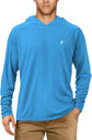 Ultimate UPF 50+ Fishing Hoodie for Men - Long Sleeve Sun Protection Shirt for All Outdoor Adventures