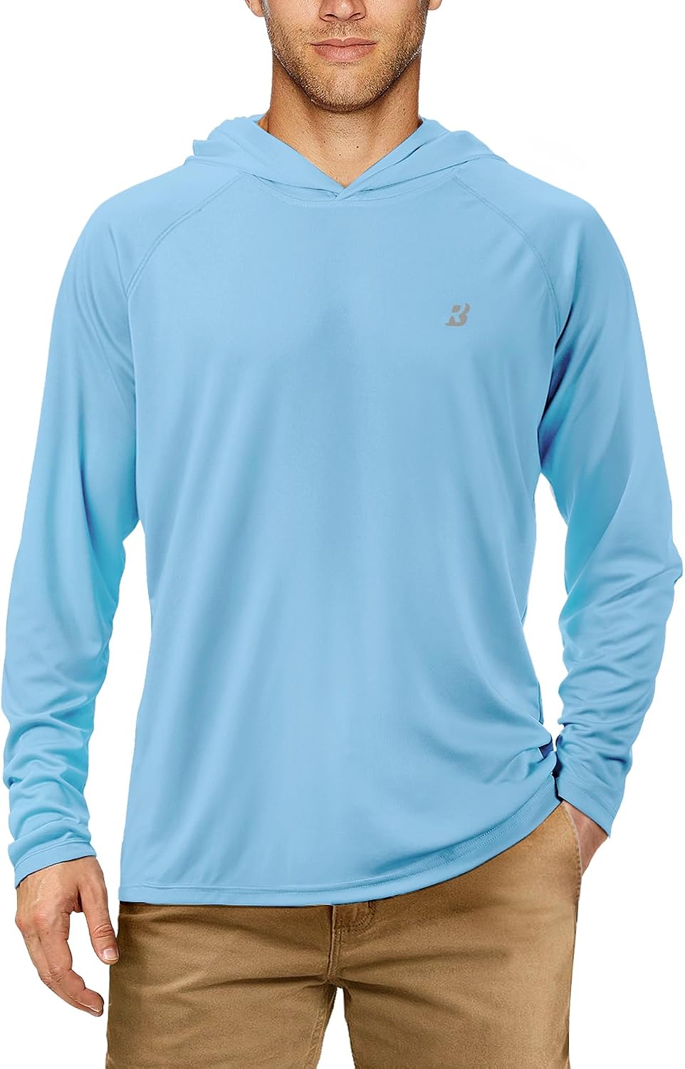 Ultimate UPF 50+ Fishing Hoodie for Men - Long Sleeve Sun Protection Shirt for All Outdoor Adventures