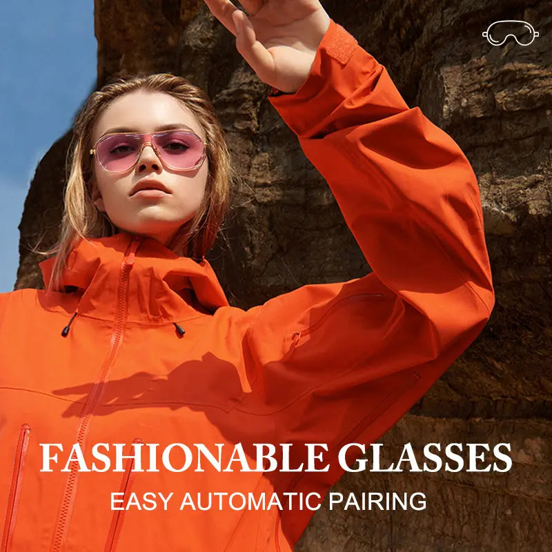 2026 New Smart Wireless Audio Glasses, Uv-Resistant Smart Glasses, Waterproof Glasses, Glasses That Can Answer Calls and Play Music, Glasses That Are Universal for Men and Women, Suitable for Leisure Sports and Running