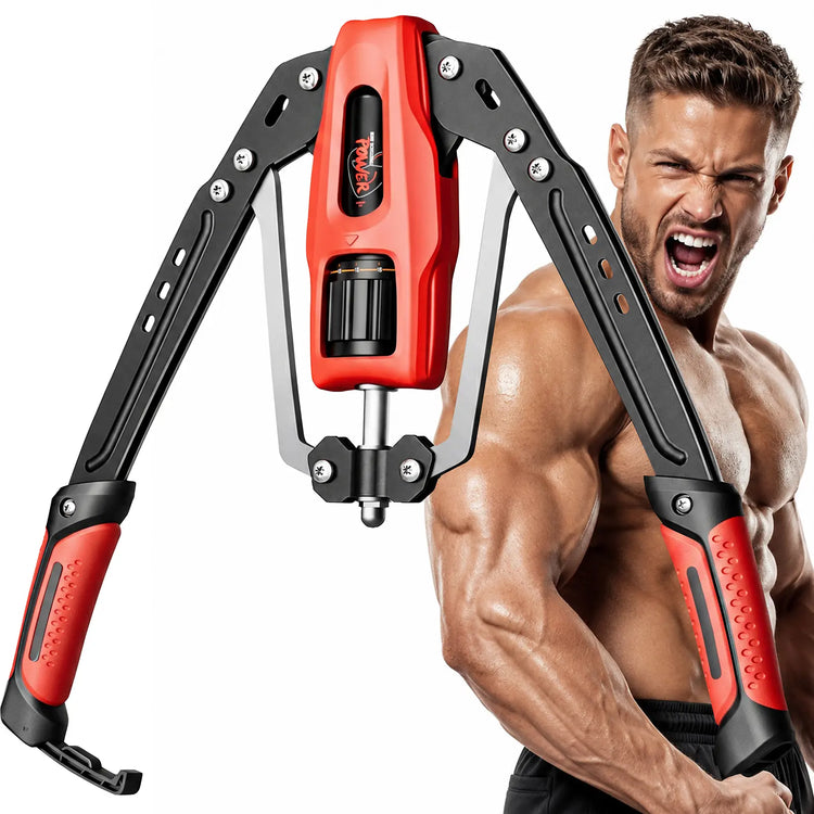 Transform Your Upper Body with the Twister Arm Trainer - Adjustable Hydraulic Power from 22 to 440 lbs for Ultimate Chest Workouts