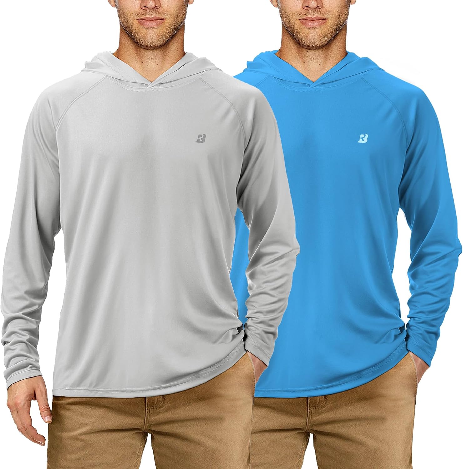 Ultimate UPF 50+ Fishing Hoodie for Men - Long Sleeve Sun Protection Shirt for All Outdoor Adventures