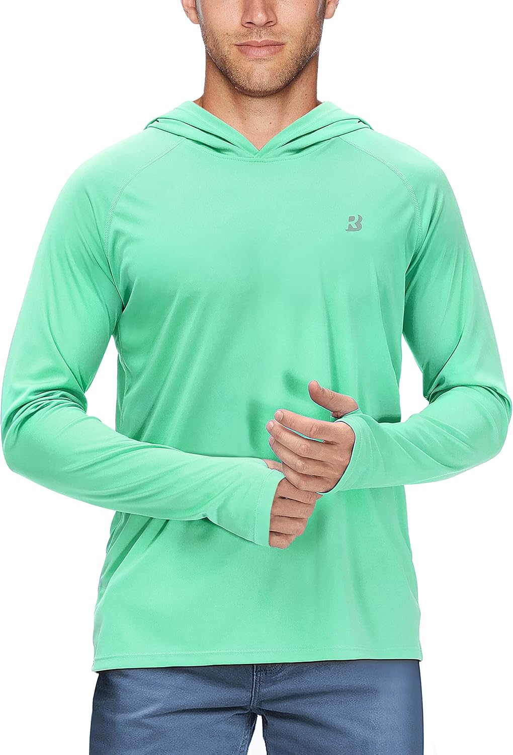 Ultimate UPF 50+ Fishing Hoodie for Men - Long Sleeve Sun Protection Shirt for All Outdoor Adventures