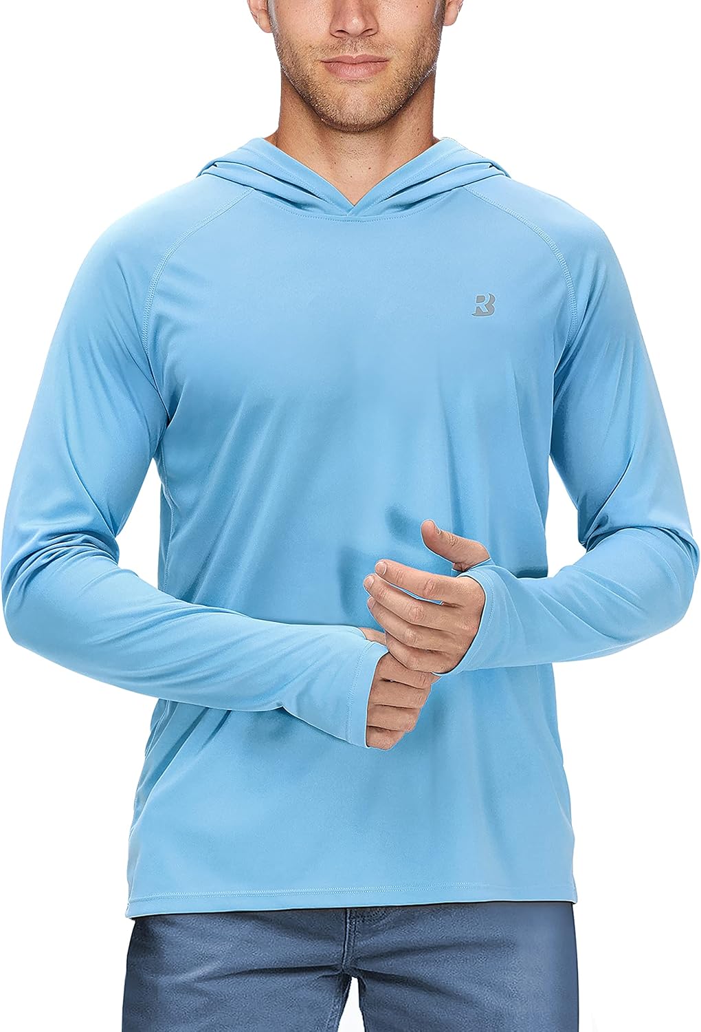 Ultimate UPF 50+ Fishing Hoodie for Men - Long Sleeve Sun Protection Shirt for All Outdoor Adventures