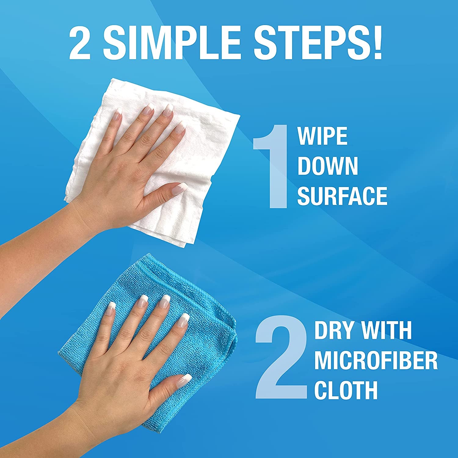 Miracle Wipes for Electronics - Ultimate Screen Cleaning Solution for TVs, Phones, Monitors & More - Includes Microfiber Towel - 30 Count Pack