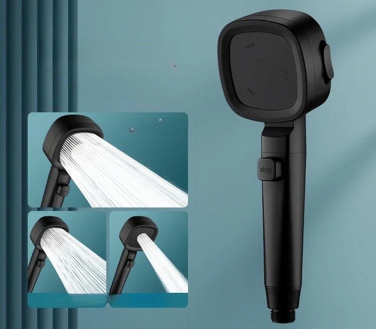 Revitalize Your Shower Experience with Our High Pressure Water Saving Shower Head - 3 Adjustable Modes for Ultimate Comfort!