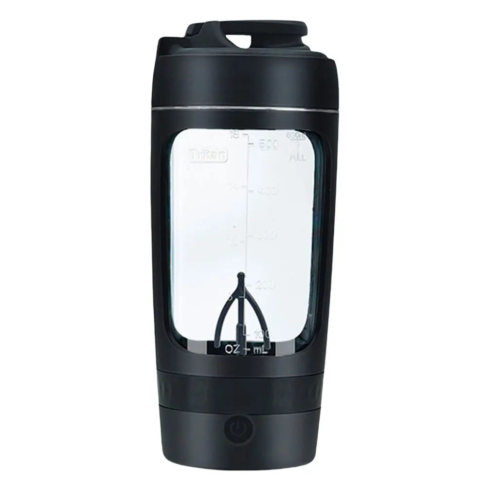 Revolutionary Electric Protein Powder Mixing Cup - Rechargeable Automatic Shaker Bottle for Smooth Blends on the Go!