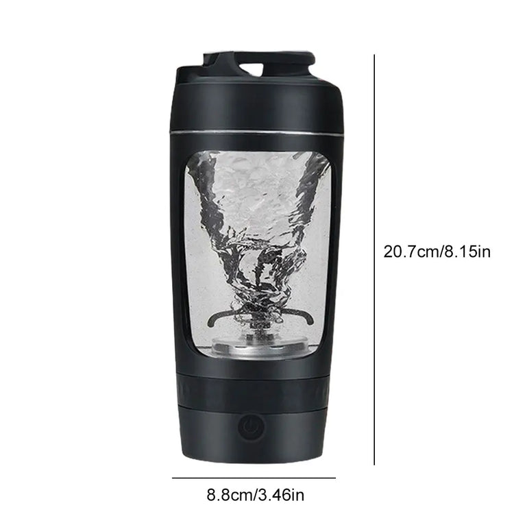 Revolutionary Electric Protein Powder Mixing Cup - Rechargeable Automatic Shaker Bottle for Smooth Blends on the Go!