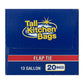 Revolutionary 13-Gallon Flap Tie Kitchen Trash Bags - 20 Durable, Leakproof Bags for Effortless Waste Management