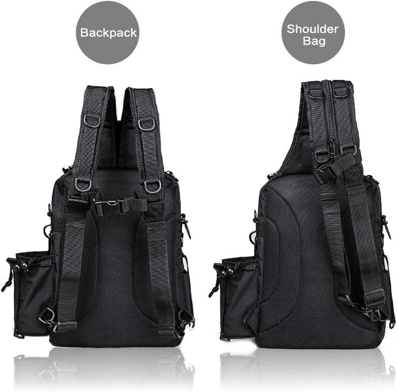 BLISSWILL Large Water-Resistant Fishing Backpack - Your Ultimate Outdoor Tackle Companion