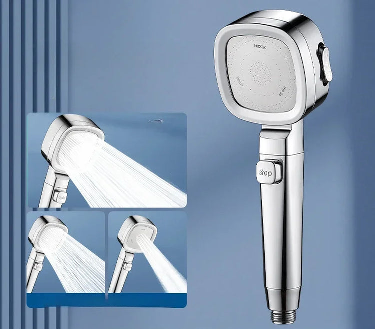 Revitalize Your Shower Experience with Our High Pressure Water Saving Shower Head - 3 Adjustable Modes for Ultimate Comfort!