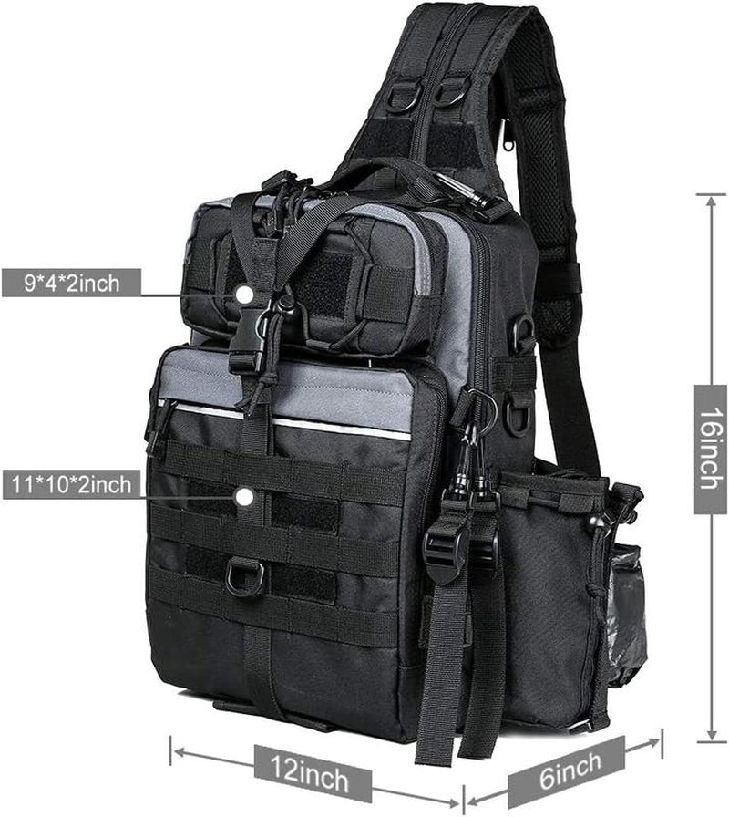 BLISSWILL Large Water-Resistant Fishing Backpack - Your Ultimate Outdoor Tackle Companion