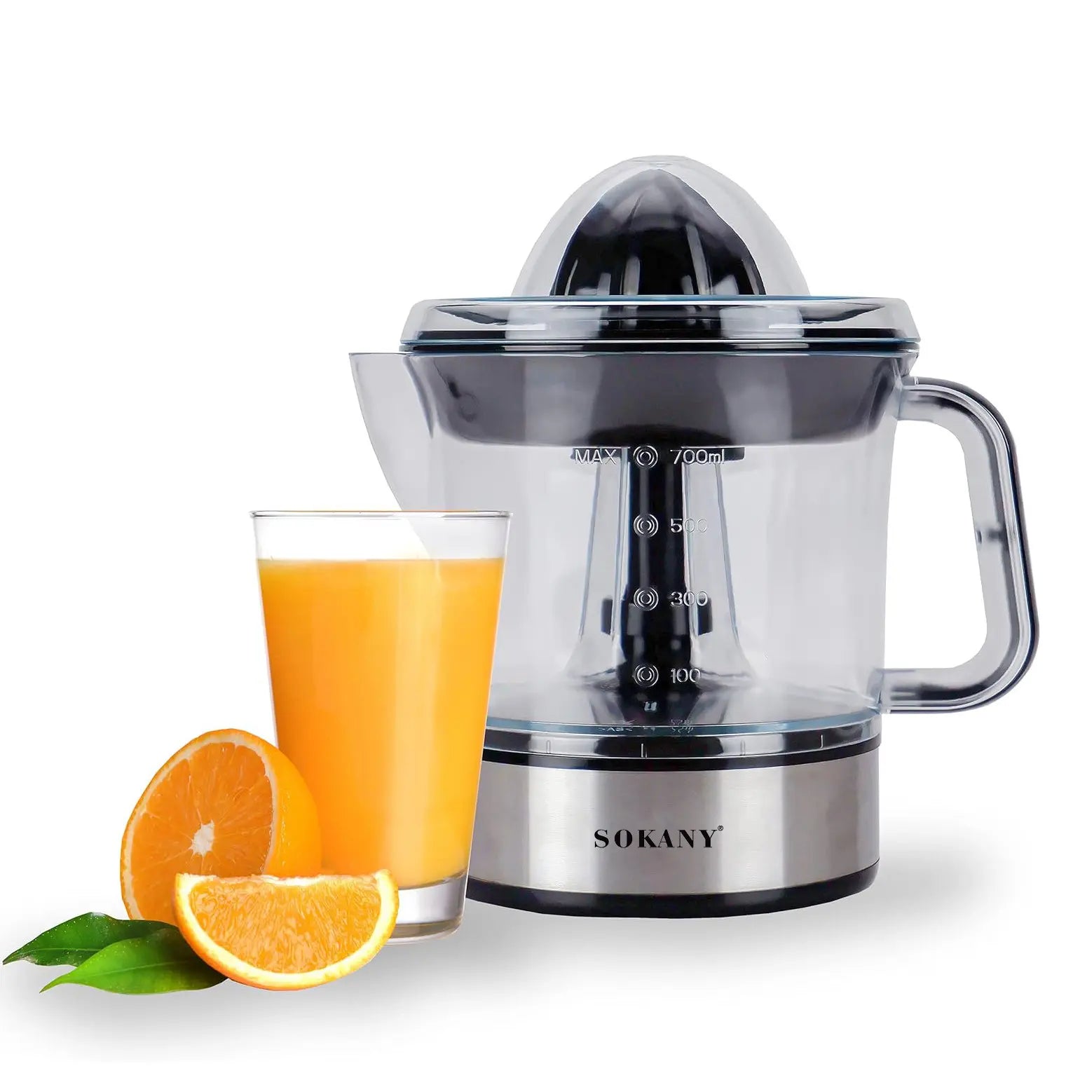 Experience Freshness with the Elite Cuisine 3-Cup Electric Citrus Juicer