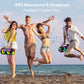 40W Waterproof Bluetooth Speaker, Portable Wireless Speaker, Outdoor Party Boombox Speaker, Deep Rich Bass, Dazzling LED Light