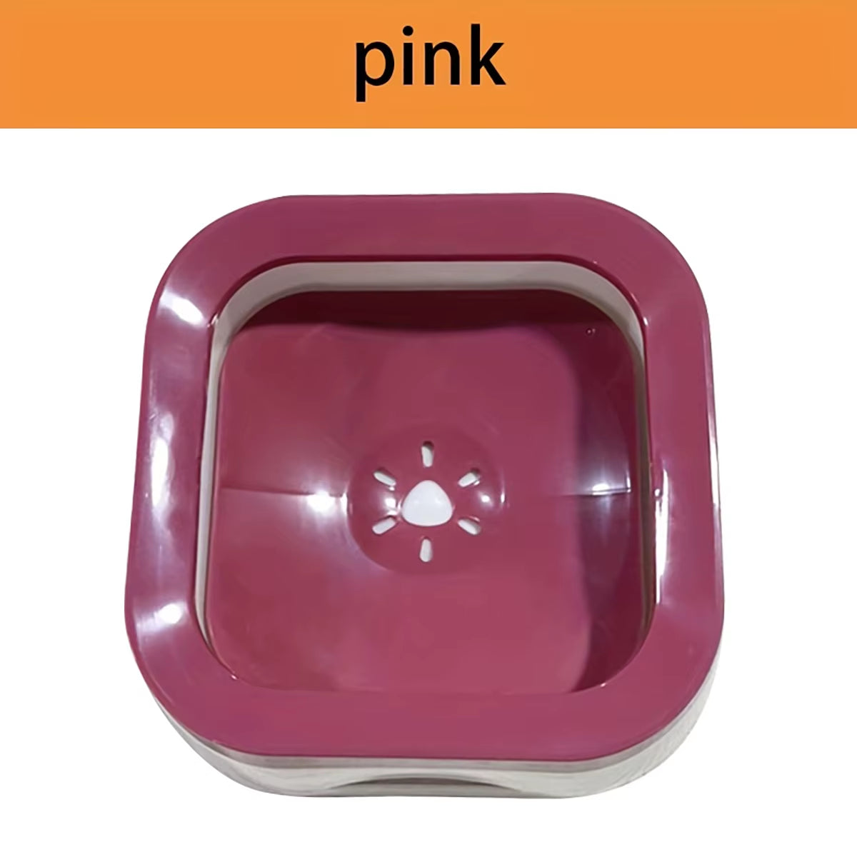 Revolutionary No Spill Floating Water Bowl for Large Dogs - Slow Feeder & Non-Slip Design