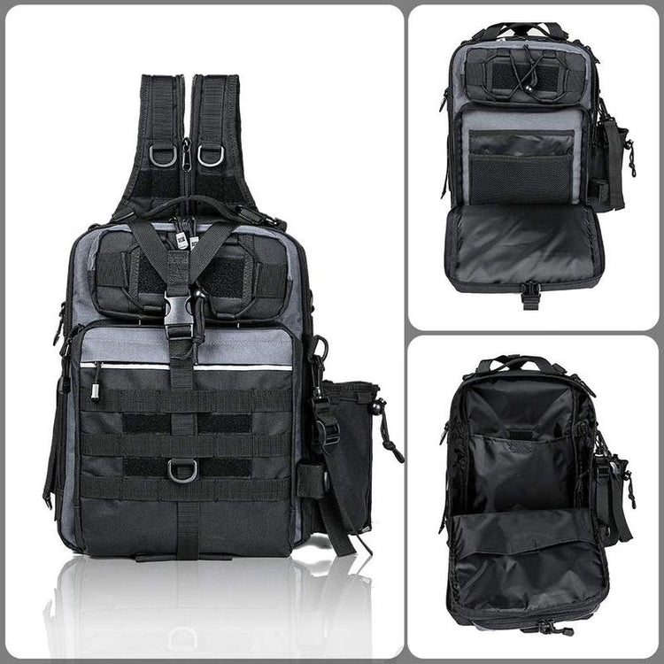 BLISSWILL Large Water-Resistant Fishing Backpack - Your Ultimate Outdoor Tackle Companion