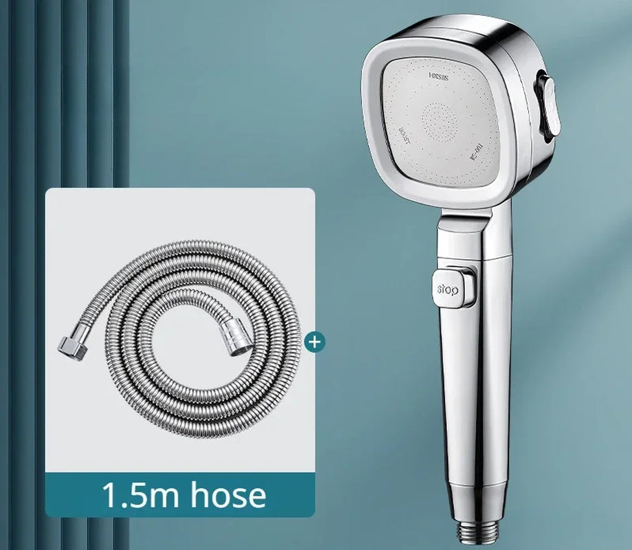 Revitalize Your Shower Experience with Our High Pressure Water Saving Shower Head - 3 Adjustable Modes for Ultimate Comfort!