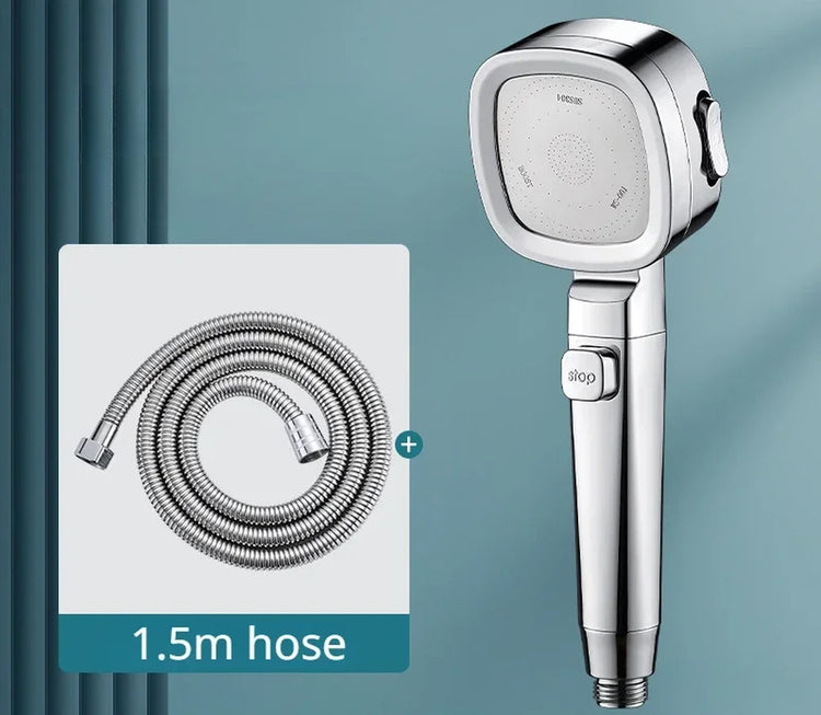 Revitalize Your Shower Experience with Our High Pressure Water Saving Shower Head - 3 Adjustable Modes for Ultimate Comfort!