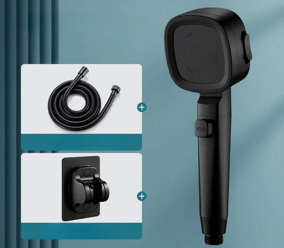 Revitalize Your Shower Experience with Our High Pressure Water Saving Shower Head - 3 Adjustable Modes for Ultimate Comfort!