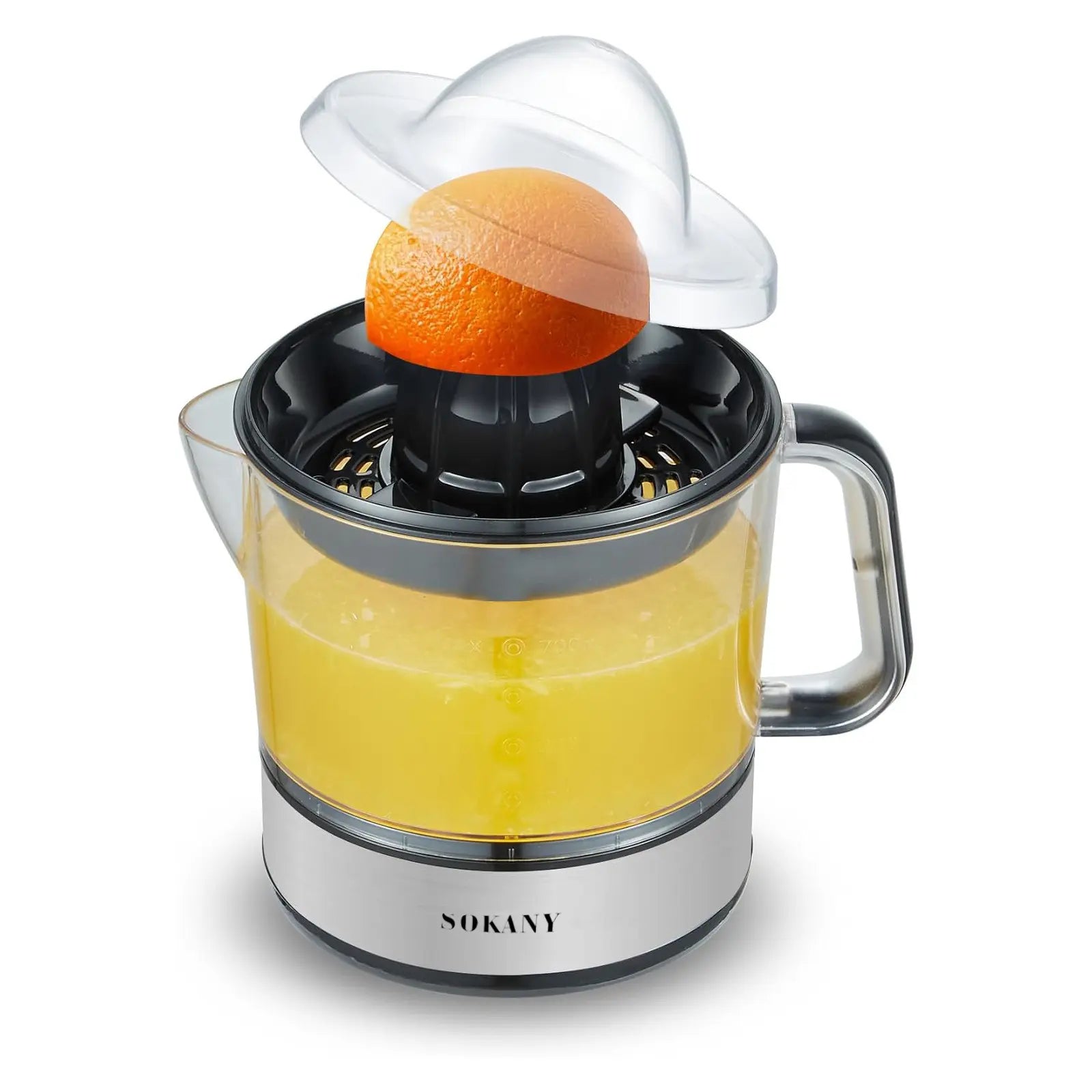 Experience Freshness with the Elite Cuisine 3-Cup Electric Citrus Juicer