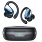 True Wireless Headphones TWS Bluetooth Earbuds Headsets Deep Bass Earphones Mic LED Power Display for Sport Workout Running Gym