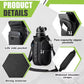 Elevate Your Workout with the Magnetic Water Bottle Holder - Convenient Carrier Bag with Phone Pocket and 6 Strong Magnets