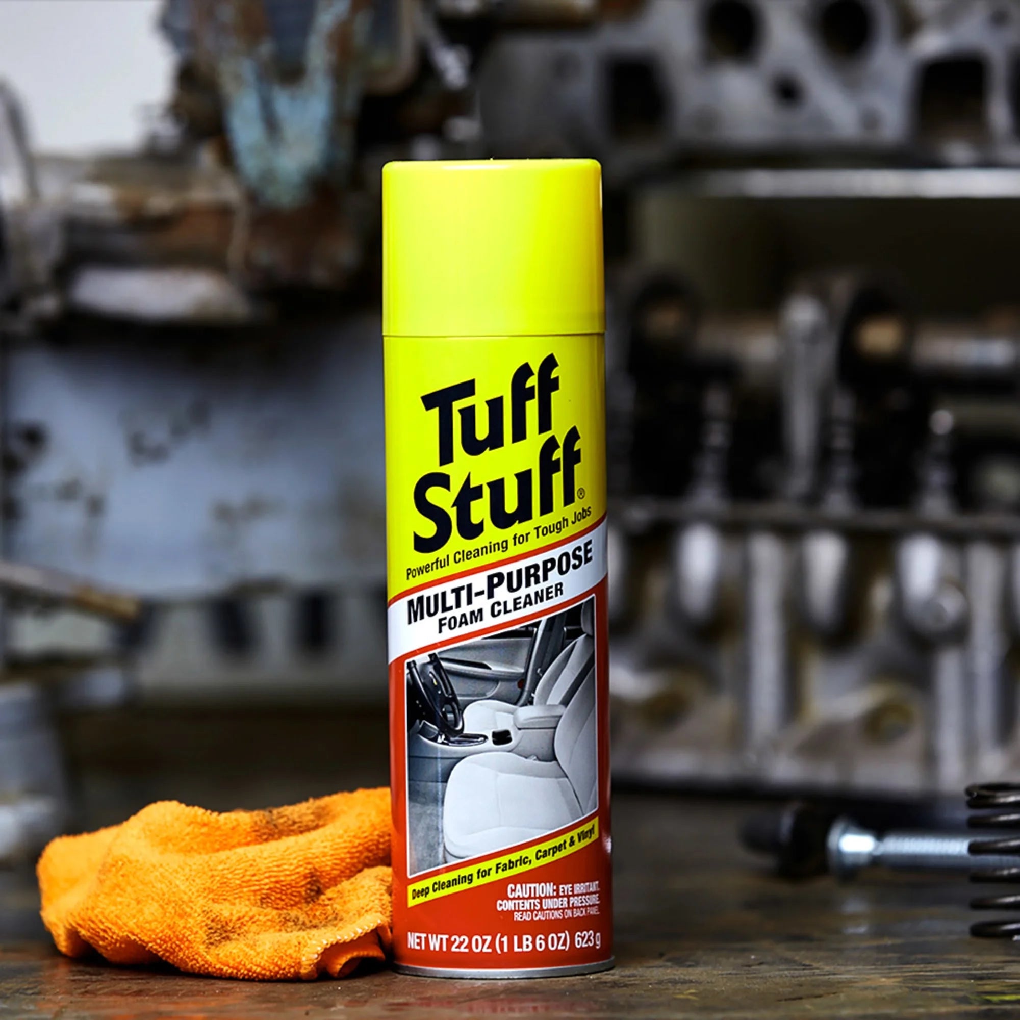 Revitalize Your Ride with Tuff Stuff Multi-Purpose Foam Cleaner - 22 OZ (2 Pack) for Ultimate Car Detailing